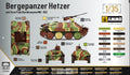 Custom Scale 16.02  VK35004 1/35 Scale German Bergehetzer with 3cmFlak 38