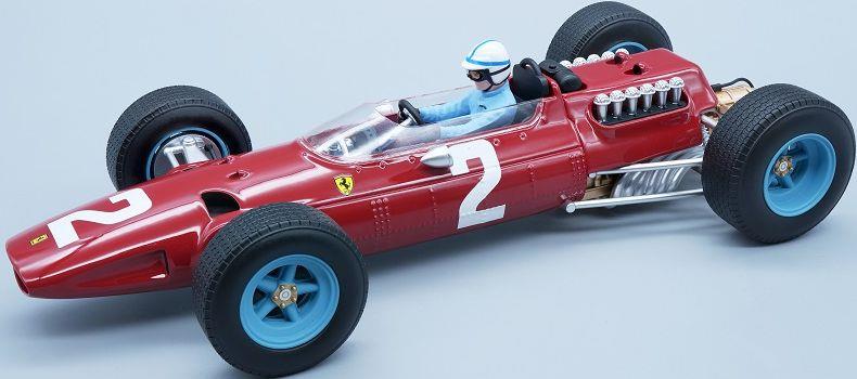 Tecnomodels� 1:18 Scale Ferrari 512 F1 GP Zandvoort 1965 #2 John Surtees w/Driver Figure