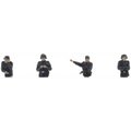 Artitec 1:87 Scale Tank Crew in Tank (4x) (WM) Ready-Made Figures