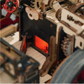 Rolife LKA01 Steam Engine Mechanical 3D Wooden Puzzle Craft