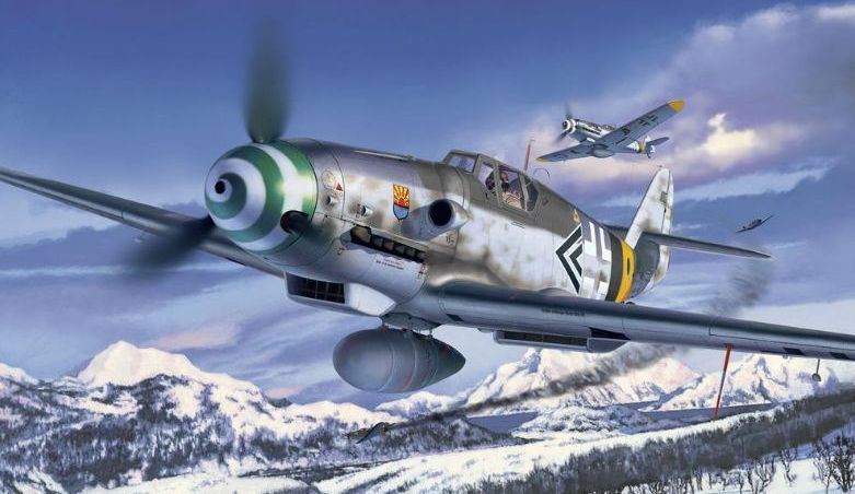 Revell 1:32 Scale Messerschmitt Bf109G-6 Easy-Click-System Model Set