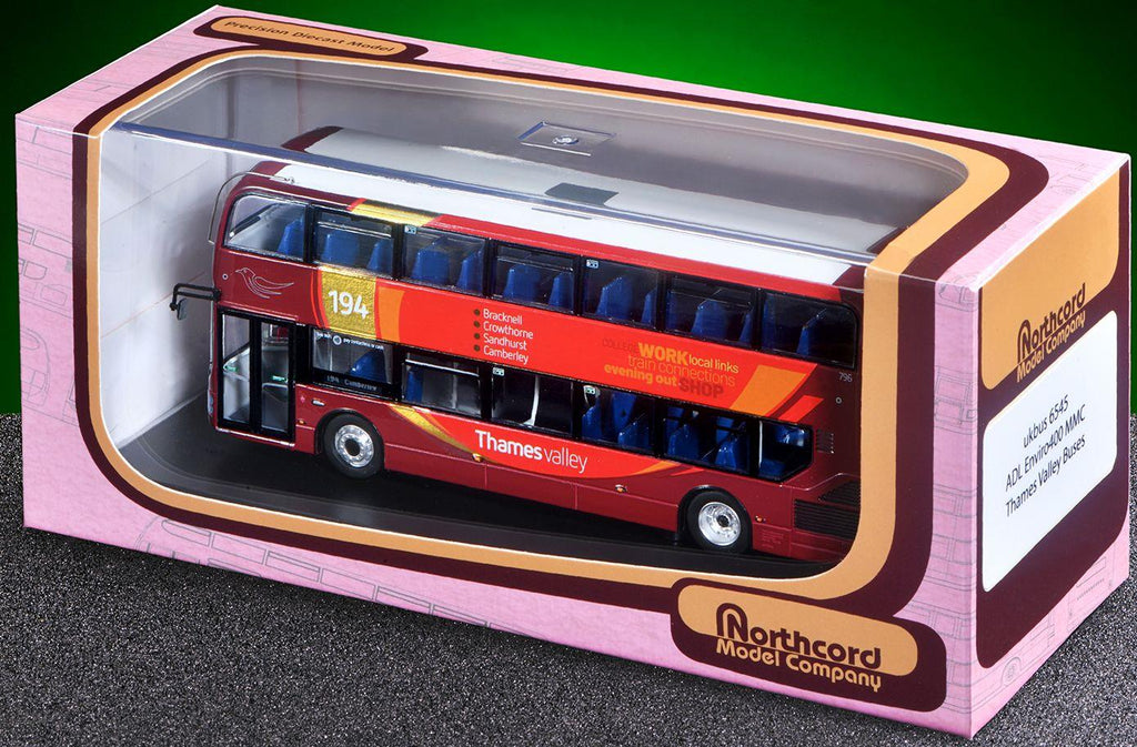 Northcord  1:76th Scale ADL Enviro 400 Thames Valley Buses (796 - YY67 HDO)