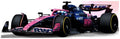 Solido  1:18th Scale Alpine A525 Blue P.Gasly #10 GP Bahrain 2025