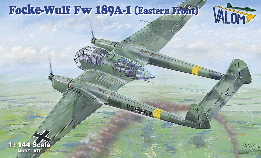 Valom 14444 1/144 Scale Focke Wulf FW189A-1 Eastern Front Plastic Model Kit
