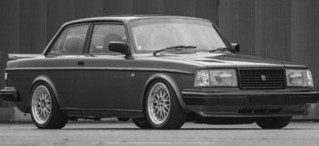 IXO 1:18 Scale Volvo 240 Turbo Custom Grey 1986