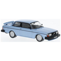 IXO 1:43 Scale Volvo 240 Turbo Custom Metallic Light Blue 1980