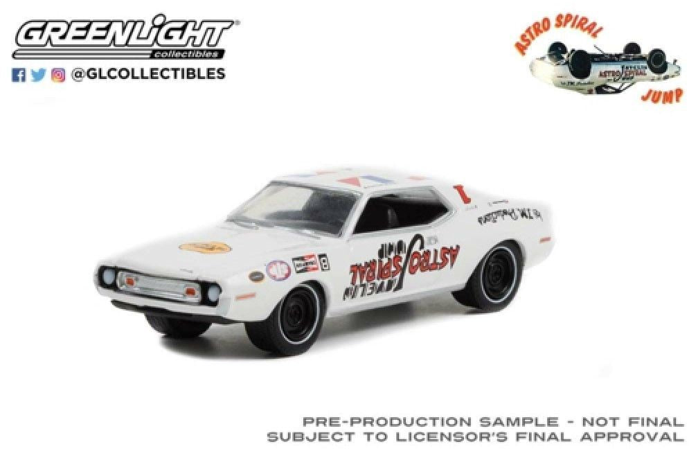 Greenlight 1:64 Scale AMC Javelin SST Javelin Astro Spiral Jump JM Productions 1972