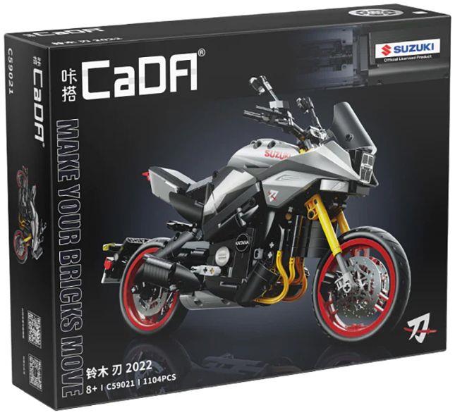 Cada  1:6th Scale Suzuki Katana Brick Builder (1104pcs)