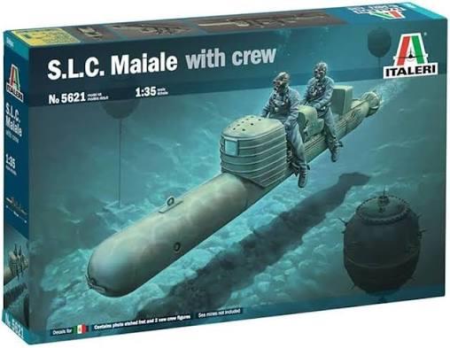 ITALERI IT5621 1/35 Scale  SLC MAIALE AND 2 CREWMAN