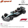 Spark 1/18th Scale Mercedes AMG Petronas F1 #44 W15 E- Performance TBC 2024 Lewis Hamilton
