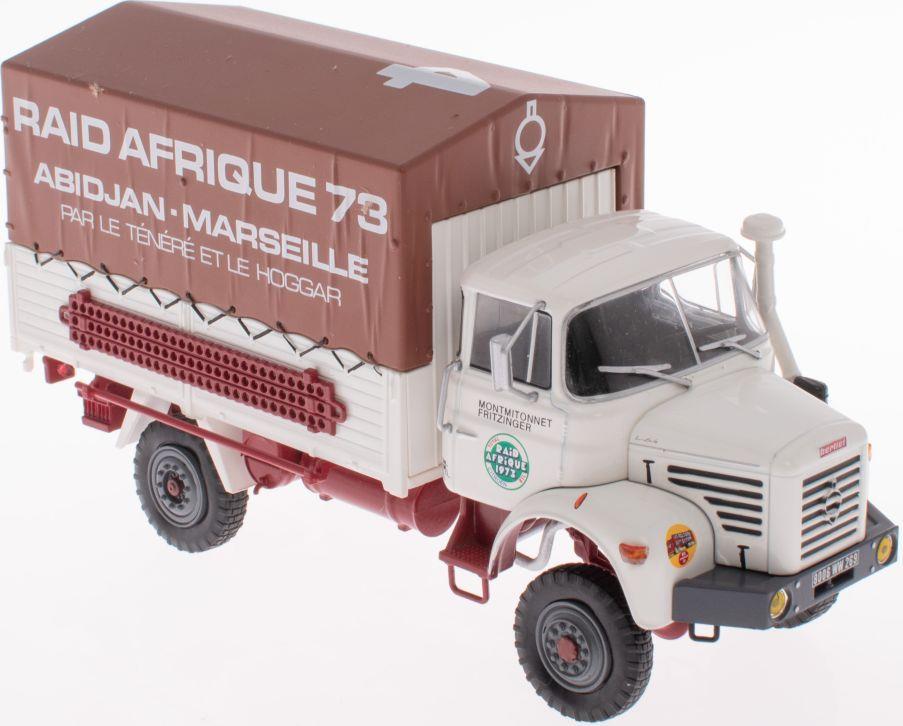 Atlas Editions 1:43 Scale Berliet L64 Caisse bachee Raid Afrique '73 Berliet Trucks Collection