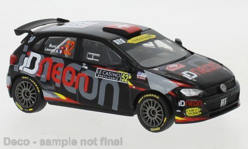 IXO 1:43 Scale VW Polo GTI R5 #52 Rally Monte Carlo 2021 O.Burri/A.Levratti