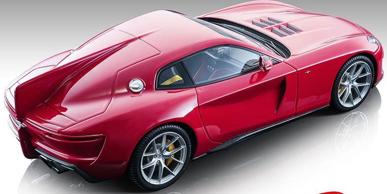 Tecnomodels 1:18 Scale Touring Superleggera Aero3 2022 Ferrari Red (Limited Edition 100 pcs)