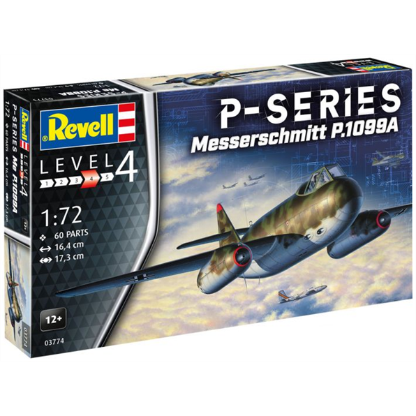 Revell 1:72 Scale Model Set Messerschmitt P.1099A P-Series