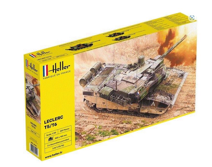 Heller 81142 – 1/35 Scale Leclerc T5/T6 French MBT