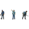 Artitec 1:87 Scale Depot Personnel (3x) Ready-Made Figures