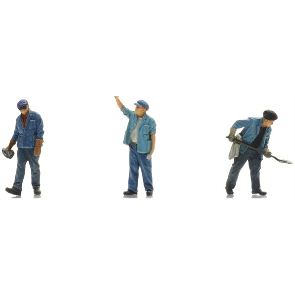 Artitec 1:87 Scale Depot Personnel (3x) Ready-Made Figures