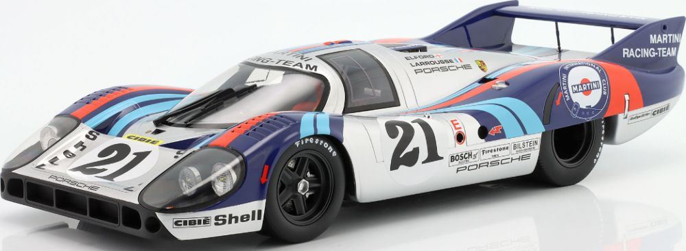 IXO/CMR 1:12 Scale Porsche 917 LH #21 24h Le Mans 1971 Larrousse/Elford