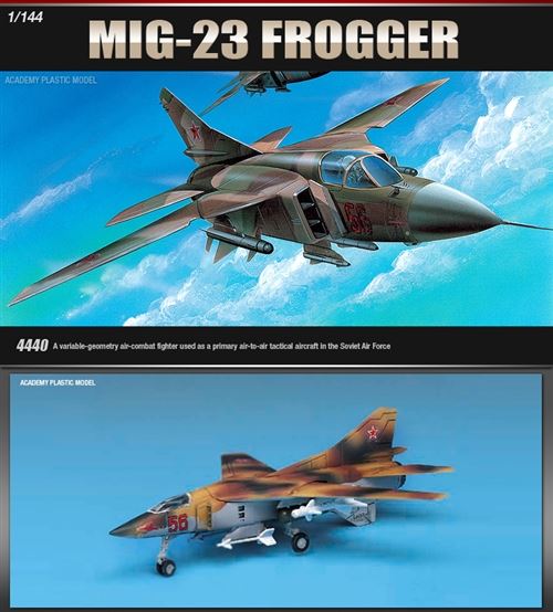 Academy Kits 1:144 Scale MiG-23 Flogger
