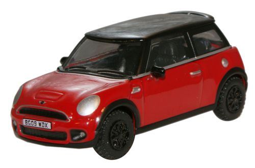 Oxford Diecast 1:76 Scale BMW Mini - Chilli Red