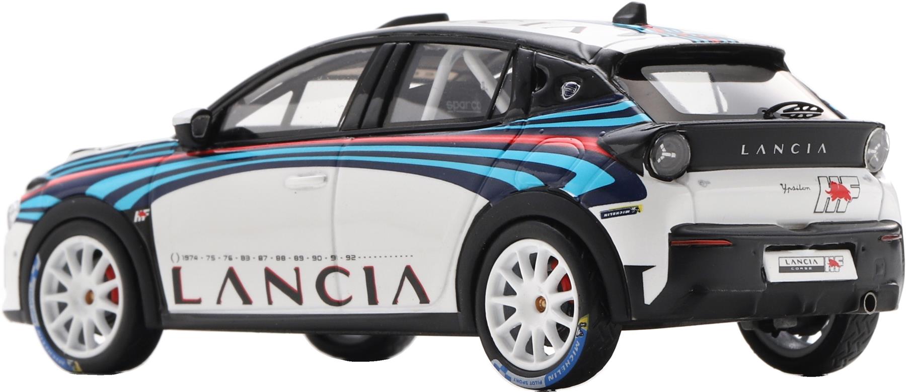Spark 1:43rd Scale Lancia Ypsilon Rally 4 HF Presentation