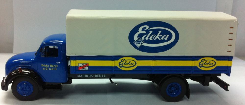 Atlas Editions 1:43 Scale Margirus-Deutz - Edeka Berlin Covered pickup