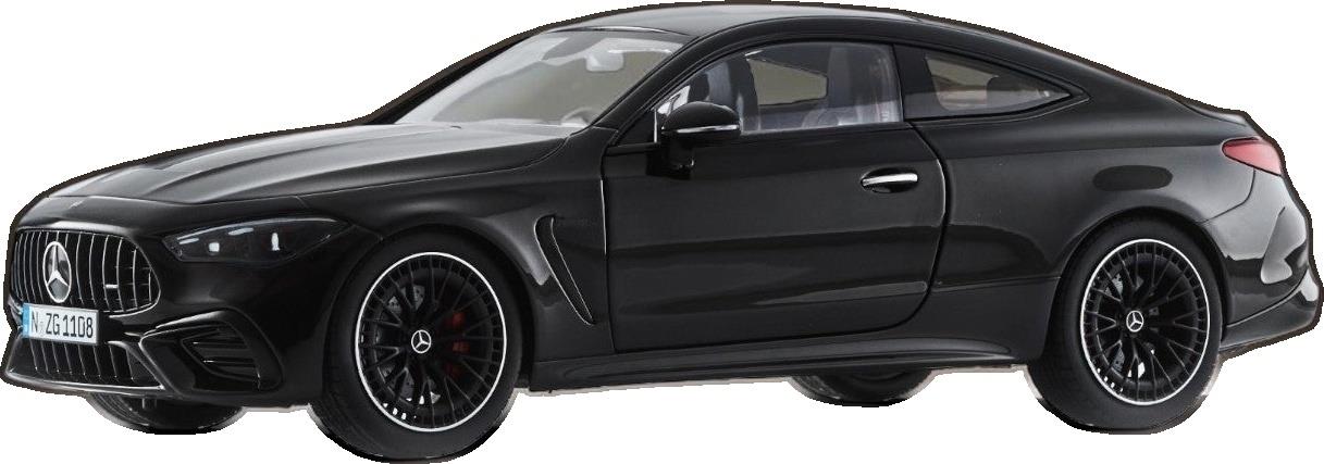 NZG 1:18th Scale Mercedes AMG CLE 53 Coupe Obsidian Black