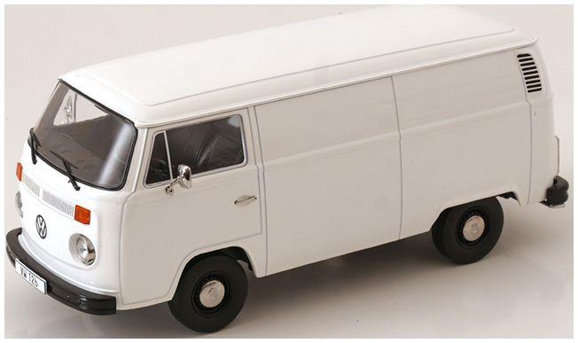 KK Scale 1:18th Scale VW Bus T2b Delivery Van 1972 White