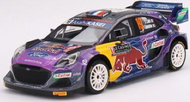 Truescale TSM 1:18 Scale Ford Puma RALLY1 #19 M-SPORT Ford WRT 2022 Rally Monte Carlo Winner