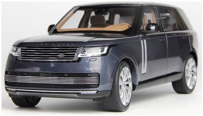 LCD Model 1:18 Scale Land Rover Range Rover SV Serenity Blue 2022