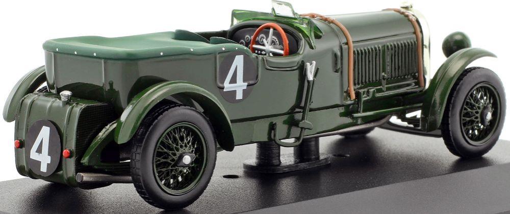 IXO 1:43 Scale Bentley Speed Six #4 Sieger 24h Le Mans 1930 Barnato/Kidston