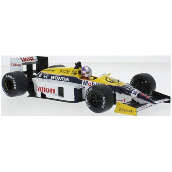 Model Car Group 1:18th Scale Williams FW11 #5 Canon Williams Honda F1 GP Great Britain 1986 Nigel Mansell