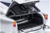 Autoart 1:18 Scale Aston Martin DB5 'Goldfinger' w/Weapons Silver