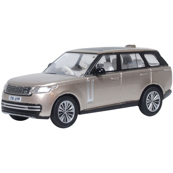 Oxford Diecast 1:76 Scale Range Rover L460 SWB 1st Edition Batumi Gold