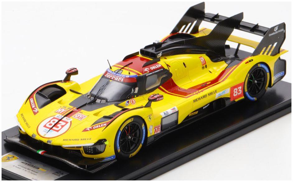 Looksmart Models 1:18th Scale Ferrari 499P #83 AF Corse Winner Le Mans 24H 2025 R. Kubica/Y. Ye/P. Hanson