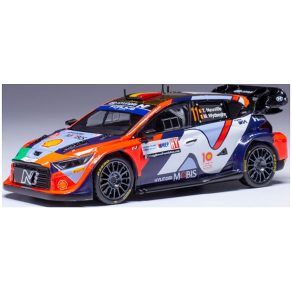 IXO 1:43 Scale Hyundai i20 N Rally1 WRC Rally Croatia 2024 #11