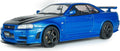 Solido  1:43rd Scale Nissan Skyline GT-R (R34) ZTune Bayside Blue 1998