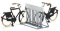 Artitec N Scale Bicycle Rack 1:160 Ready-Made, Painted