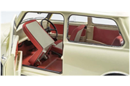 Kyosho 1:18 Scale Morris Mini Minor White