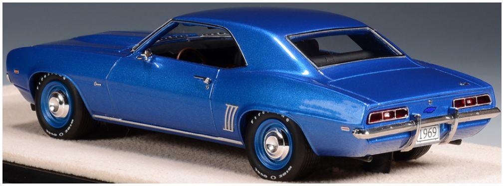 GLM 1:43rd Scale Chevrolet COPO Camaro ZL1 Le Mnas Blue Metallic 1969