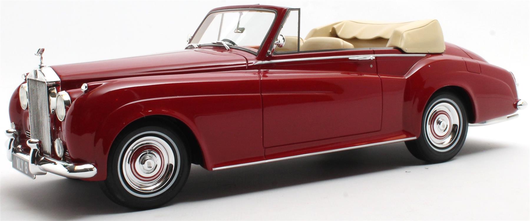 Cult 1:18th Scale Rolls Royce Silver Cloud DHC Shell Red 1960-1962