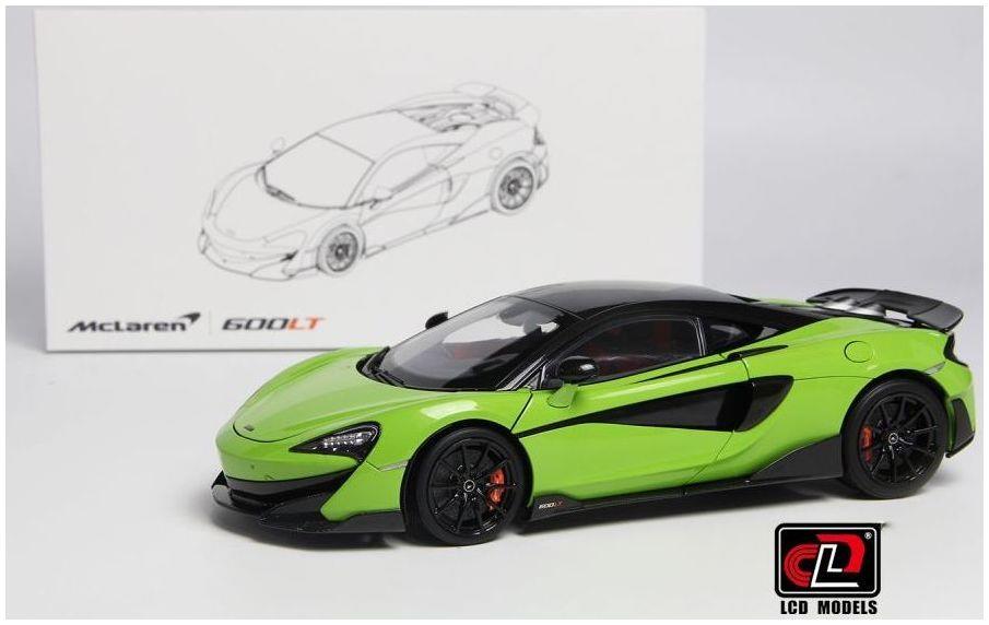 LCD Model 1:18 Scale McLaren 600LT Green