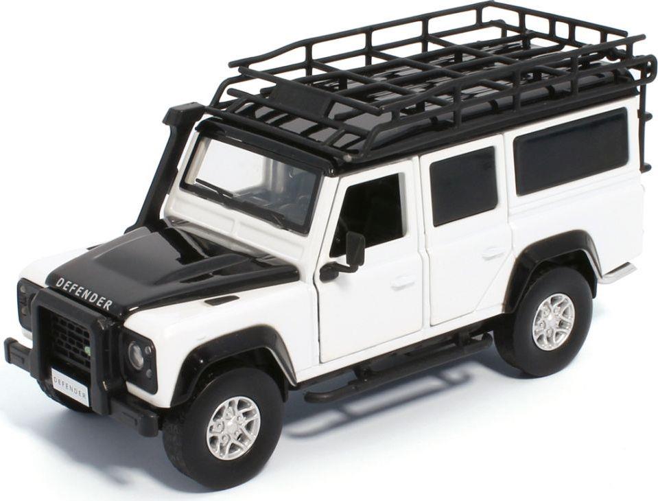 Tayumo 1:32 Scale Land Rover Defender 110 - Fuji White Lights and Sound & Pull Back