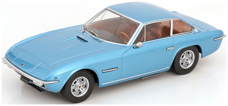 KK Scale 1:18th Scale Lamborghini Islero S 1969 Light Blue Metallic