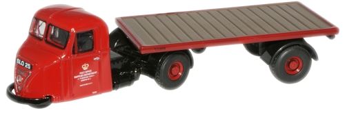 Oxford Diecast 1:76 Scale Scamell Scarab Flatbed Post Office Supplie