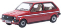 Oxford Diecast 1:76 Scale Austin Mini Metro Vermillion (Princess Diana)