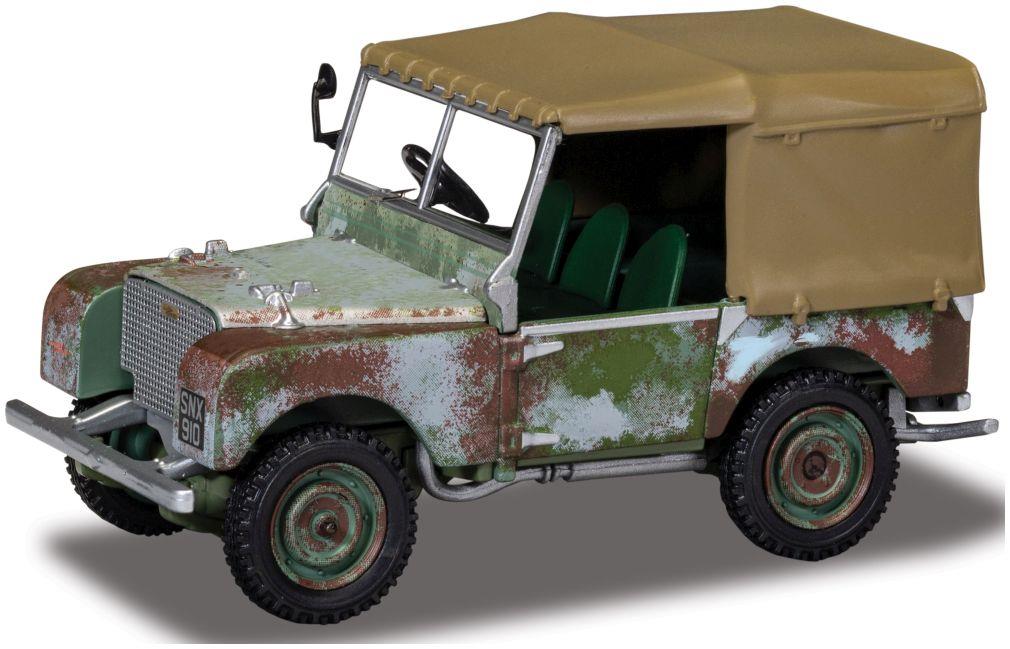 Corgi  1:43rd Scale Land Rover Series 1 80''
Light Green (Weathered)