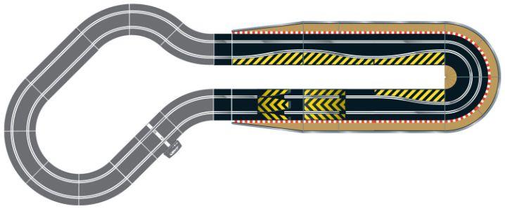 Scalextric  Scale Ultimate Track Extension Pack - Extended Hairpin