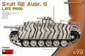 Miniart 72120 1/72 Scale StuH 42 Ausf. G LATE PROD