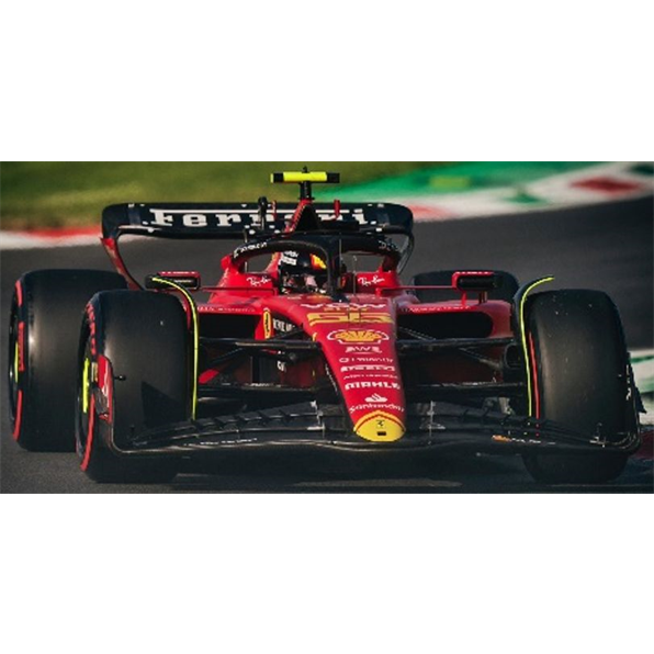 Looksmart 1:18 Scale Scuderia Ferrari SF23 #55 Scuderia Ferrari 3rd Monza GP 2023 Carlos Sainz